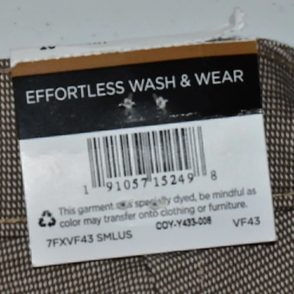 Lee Effortless Wash & Wear Straight Leg Relax Fit Mid Rise Size 10 Short - Picture 11 of 14